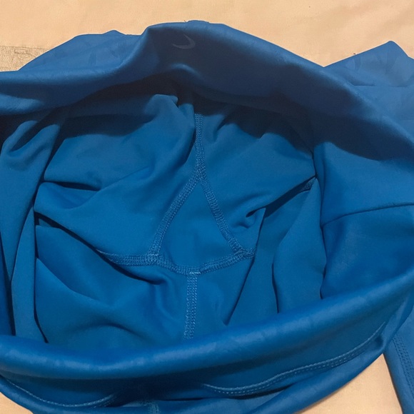 Zyia royal blue hi-rise light n tight 17” crop size 8-10 - Picture 7 of 7